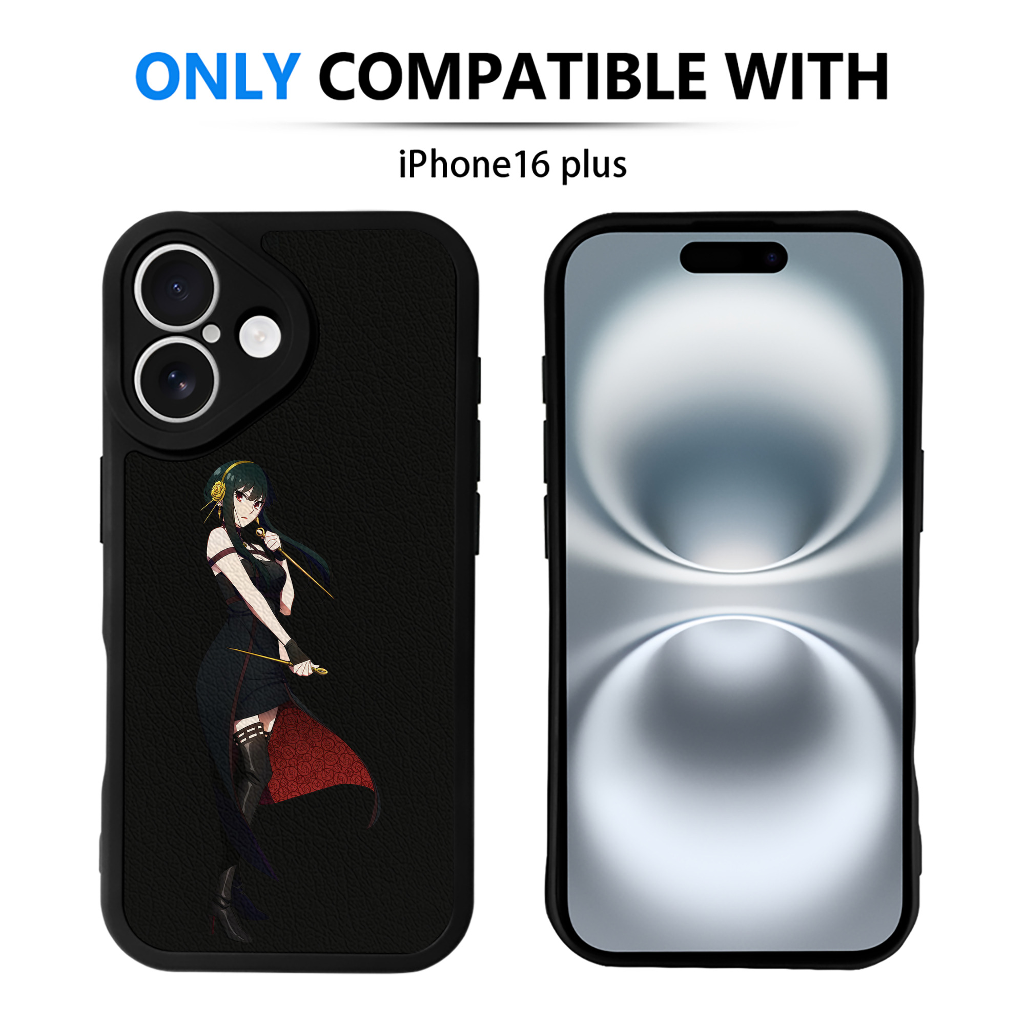 （画像用） SPY×FAMILY间谍家家酒 【iPhone 16シリーズ対応】シリコンスマホケース（レザー調） 材質：シリコン
